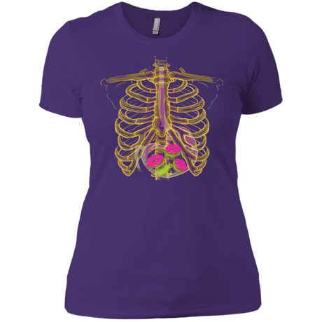 T-Shirts Purple / X-Small Radioactive Donuts Women's Premium T-Shirt