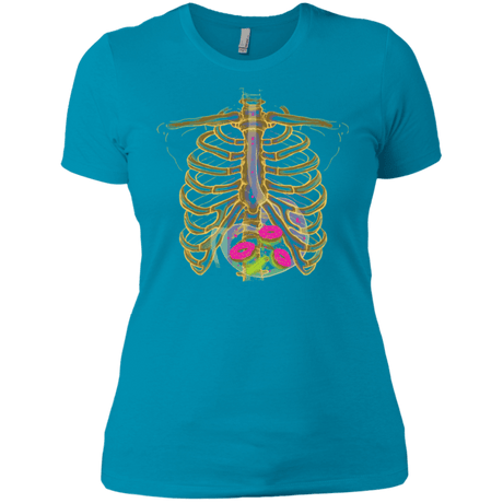 T-Shirts Turquoise / X-Small Radioactive Donuts Women's Premium T-Shirt