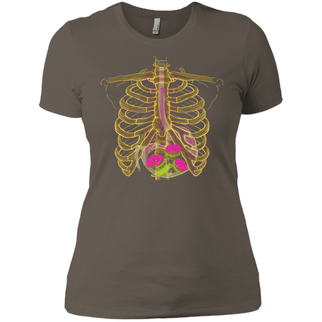 T-Shirts Warm Grey / X-Small Radioactive Donuts Women's Premium T-Shirt