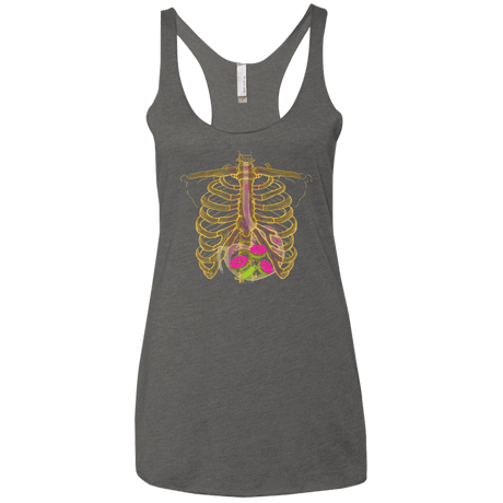 T-Shirts Premium Heather / X-Small Radioactive Donuts Women's Triblend Racerback Tank