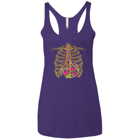 T-Shirts Purple / X-Small Radioactive Donuts Women's Triblend Racerback Tank
