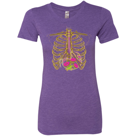 T-Shirts Purple Rush / Small Radioactive Donuts Women's Triblend T-Shirt