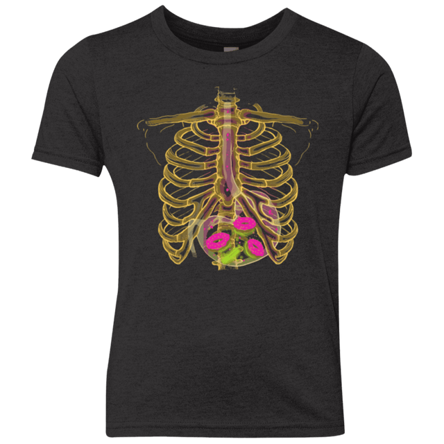 T-Shirts Vintage Black / YXS Radioactive Donuts Youth Triblend T-Shirt