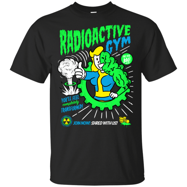 T-Shirts Black / S Radioactive Gym T-Shirt