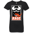 T-Shirts Black / YXS Rage Girls Premium T-Shirt