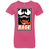 T-Shirts Hot Pink / YXS Rage Girls Premium T-Shirt
