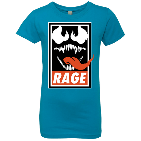 T-Shirts Turquoise / YXS Rage Girls Premium T-Shirt