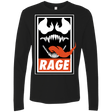 T-Shirts Black / Small Rage Men's Premium Long Sleeve