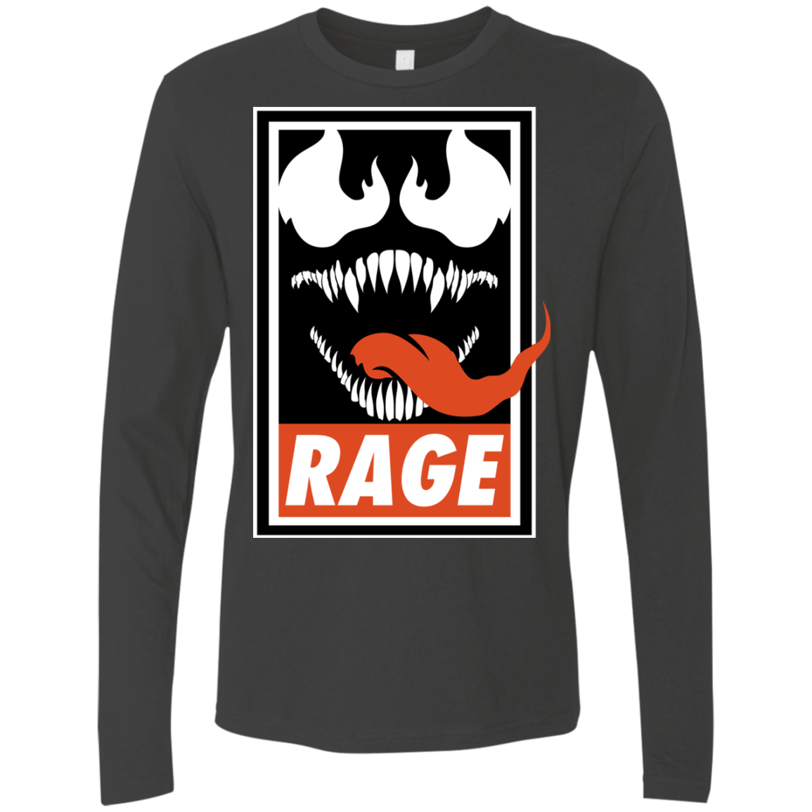 T-Shirts Heavy Metal / Small Rage Men's Premium Long Sleeve