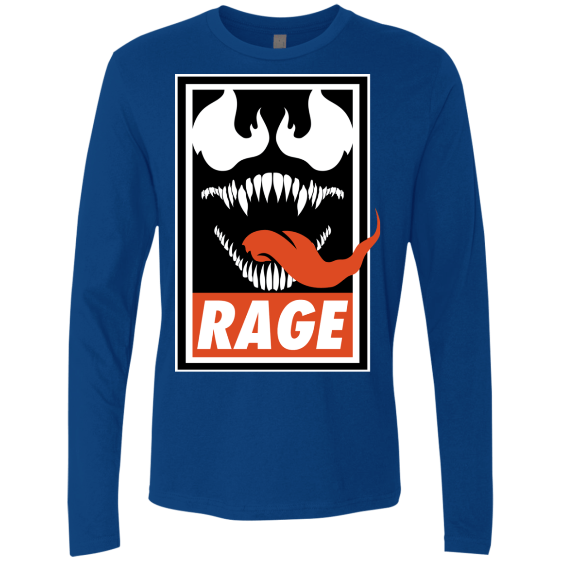 T-Shirts Royal / Small Rage Men's Premium Long Sleeve