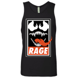 T-Shirts Black / Small Rage Men's Premium Tank Top