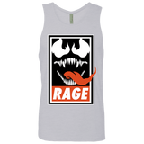T-Shirts Heather Grey / Small Rage Men's Premium Tank Top