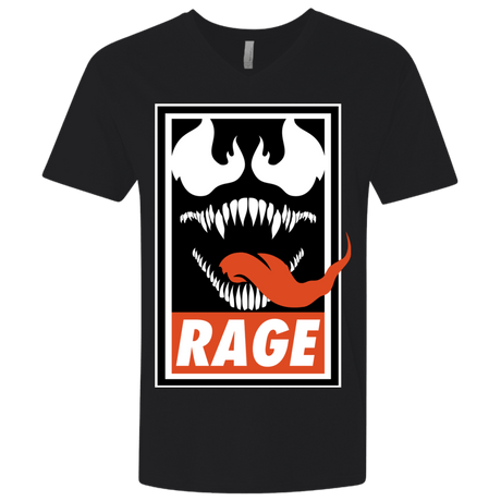 T-Shirts Black / X-Small Rage Men's Premium V-Neck