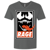 T-Shirts Heavy Metal / X-Small Rage Men's Premium V-Neck