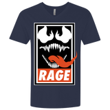 T-Shirts Midnight Navy / X-Small Rage Men's Premium V-Neck