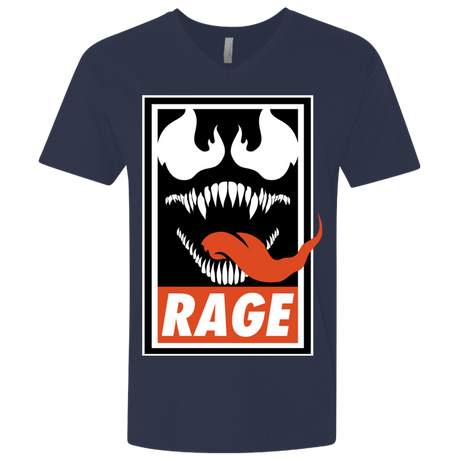T-Shirts Midnight Navy / X-Small Rage Men's Premium V-Neck