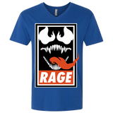 T-Shirts Royal / X-Small Rage Men's Premium V-Neck