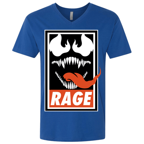 T-Shirts Royal / X-Small Rage Men's Premium V-Neck
