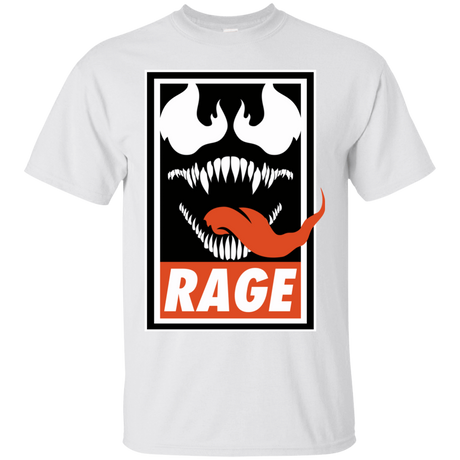 T-Shirts White / Small Rage T-Shirt