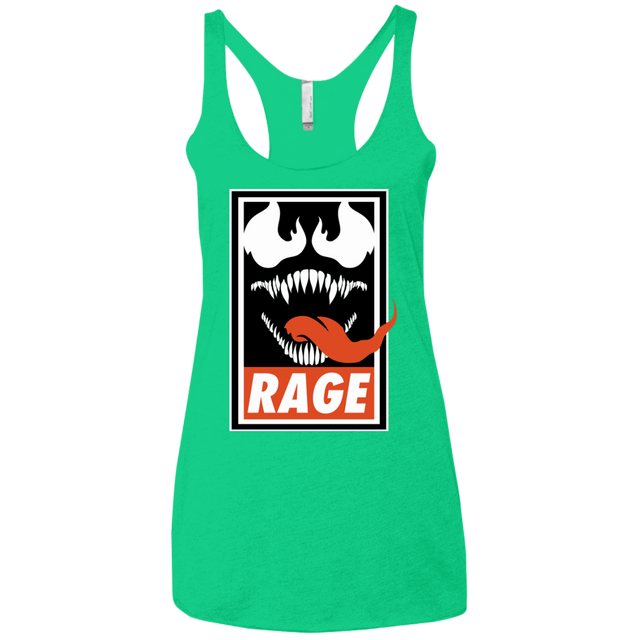 T-Shirts Envy / X-Small Rage Women's Triblend Racerback Tank