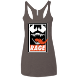 T-Shirts Macchiato / X-Small Rage Women's Triblend Racerback Tank