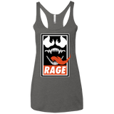 T-Shirts Premium Heather / X-Small Rage Women's Triblend Racerback Tank