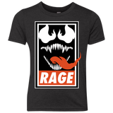 T-Shirts Vintage Black / YXS Rage Youth Triblend T-Shirt
