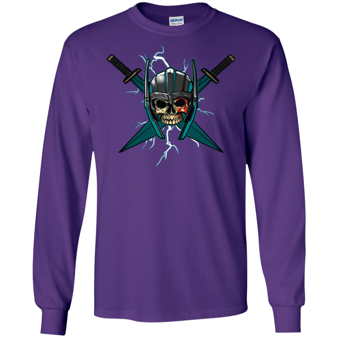 T-Shirts Purple / S Ragnarok Men's Long Sleeve T-Shirt