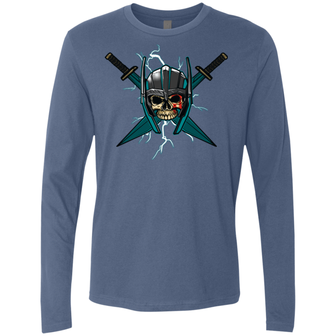 T-Shirts Indigo / S Ragnarok Men's Premium Long Sleeve