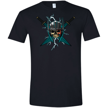 T-Shirts Black / X-Small Ragnarok Men's Semi-Fitted Softstyle