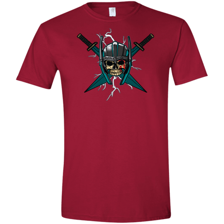 T-Shirts Cardinal Red / S Ragnarok Men's Semi-Fitted Softstyle