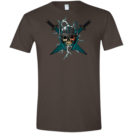 T-Shirts Dark Chocolate / S Ragnarok Men's Semi-Fitted Softstyle