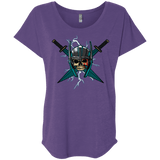 T-Shirts Purple Rush / X-Small Ragnarok Triblend Dolman Sleeve