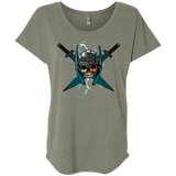 T-Shirts Venetian Grey / X-Small Ragnarok Triblend Dolman Sleeve