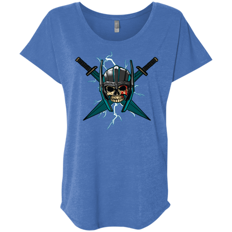 T-Shirts Vintage Royal / X-Small Ragnarok Triblend Dolman Sleeve