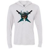 T-Shirts Heather White / X-Small Ragnarok Triblend Long Sleeve Hoodie Tee