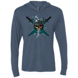 T-Shirts Indigo / X-Small Ragnarok Triblend Long Sleeve Hoodie Tee