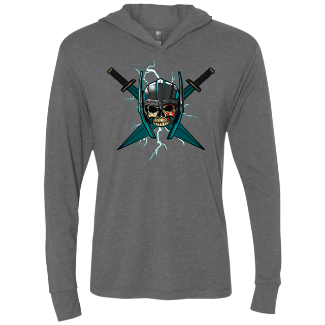 T-Shirts Premium Heather / X-Small Ragnarok Triblend Long Sleeve Hoodie Tee