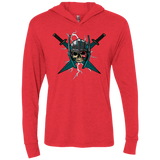 T-Shirts Vintage Red / X-Small Ragnarok Triblend Long Sleeve Hoodie Tee