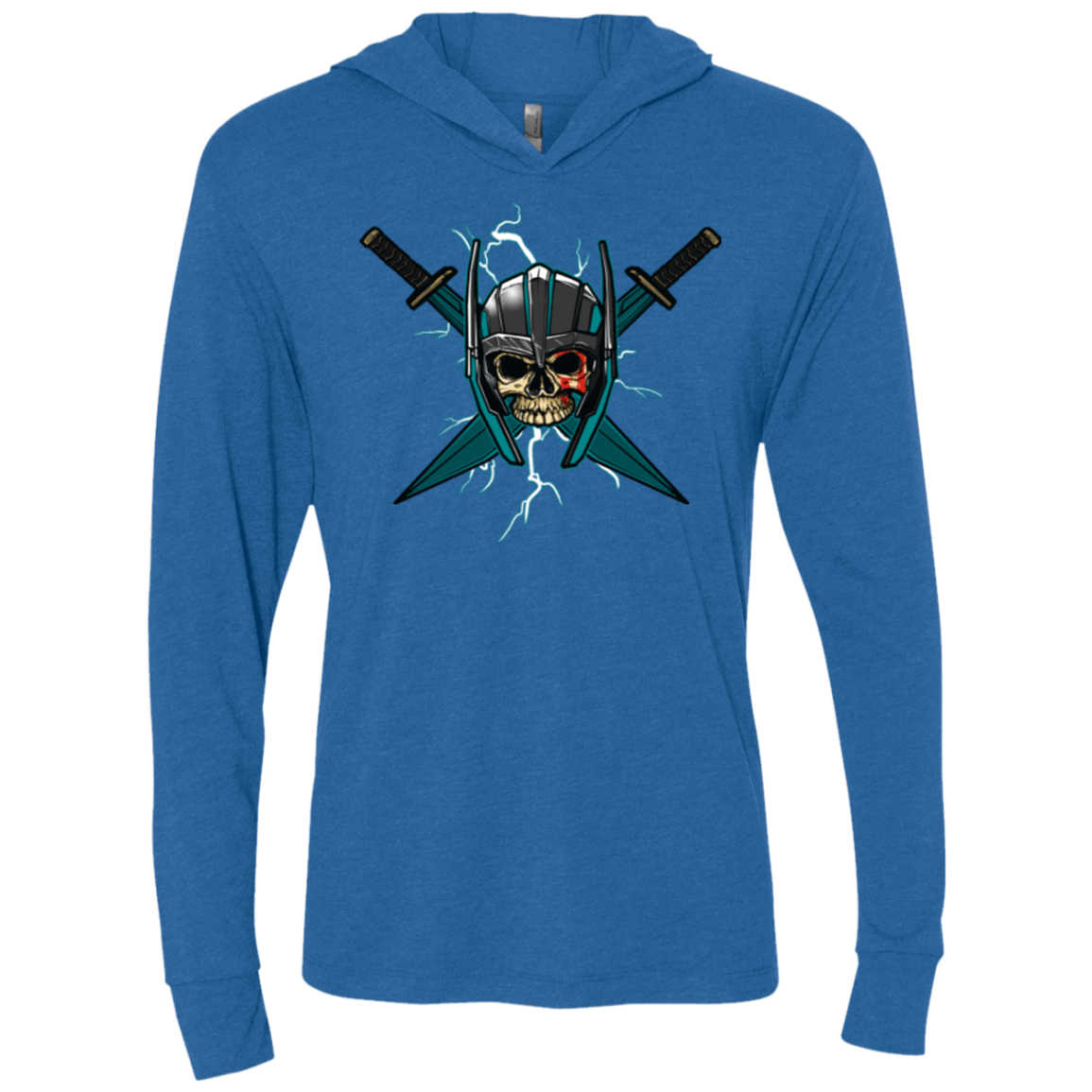 T-Shirts Vintage Royal / X-Small Ragnarok Triblend Long Sleeve Hoodie Tee