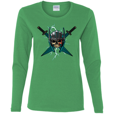 T-Shirts Irish Green / S Ragnarok Women's Long Sleeve T-Shirt