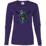 T-Shirts Purple / S Ragnarok Women's Long Sleeve T-Shirt