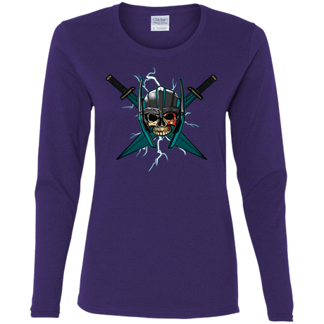 T-Shirts Purple / S Ragnarok Women's Long Sleeve T-Shirt