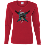 T-Shirts Red / S Ragnarok Women's Long Sleeve T-Shirt