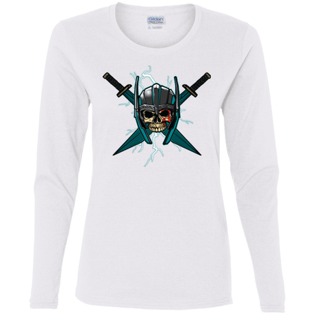 T-Shirts White / S Ragnarok Women's Long Sleeve T-Shirt