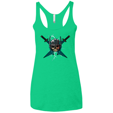 T-Shirts Envy / X-Small Ragnarok Women's Triblend Racerback Tank