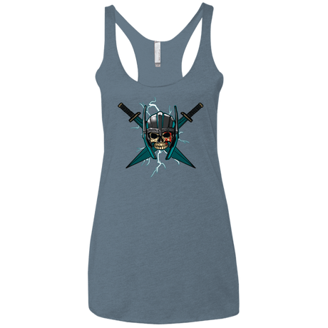 T-Shirts Indigo / X-Small Ragnarok Women's Triblend Racerback Tank