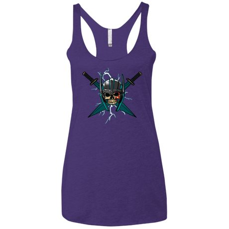 T-Shirts Purple Rush / X-Small Ragnarok Women's Triblend Racerback Tank