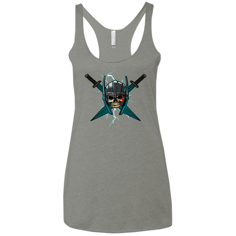T-Shirts Venetian Grey / X-Small Ragnarok Women's Triblend Racerback Tank