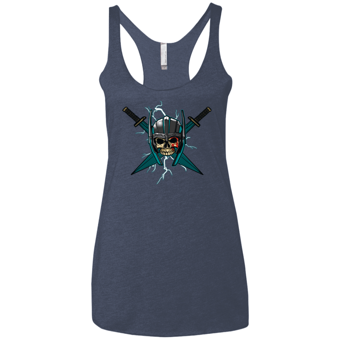 T-Shirts Vintage Navy / X-Small Ragnarok Women's Triblend Racerback Tank